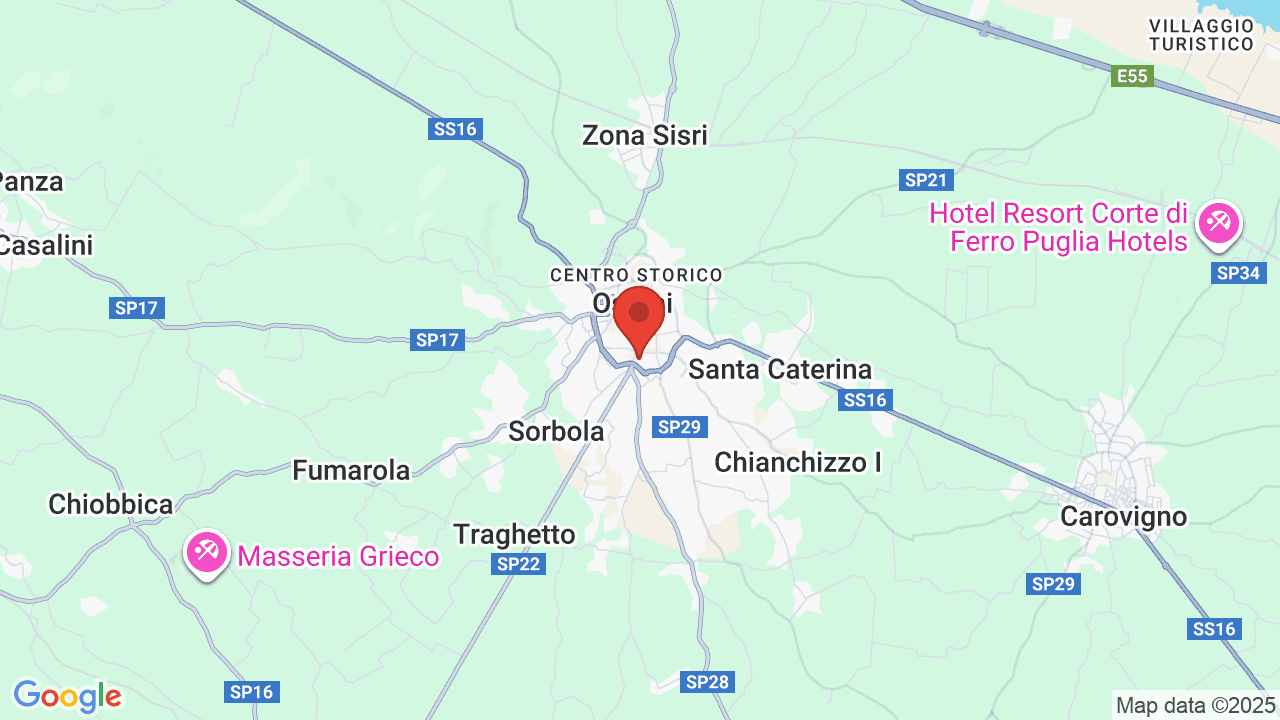 Mappa di TH Ostuni Village