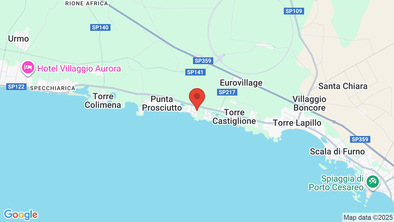 Mappa di Villaggio Punta Grossa