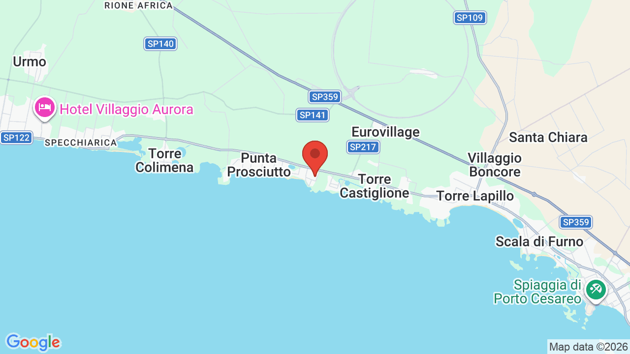 Mappa di Villaggio Punta Grossa