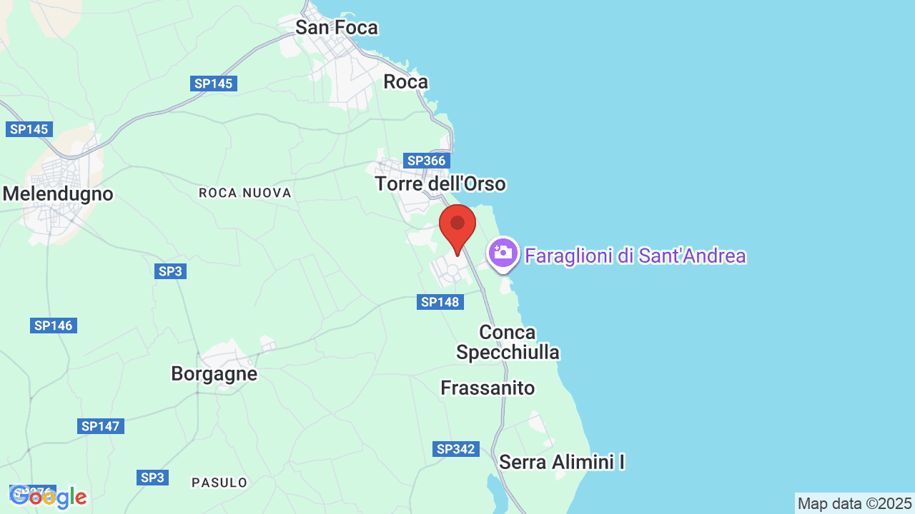 Mappa di Futura Club Barone di Mare