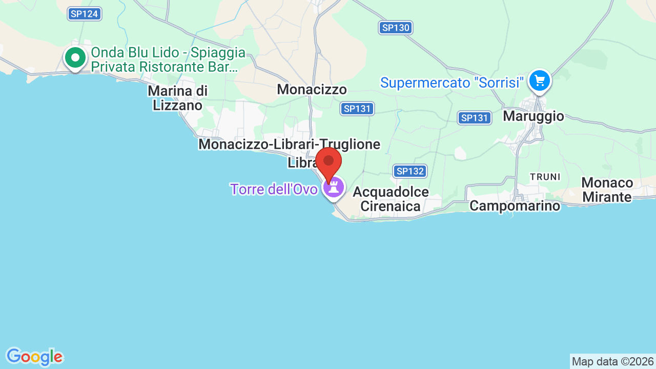 Mappa di Villaggio Eden Residence