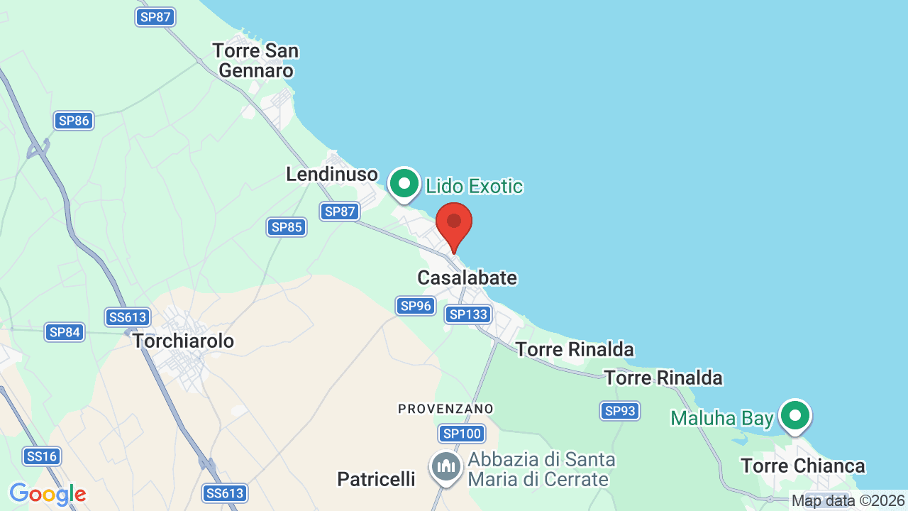 Mappa di Mapo Hotel Club Perla