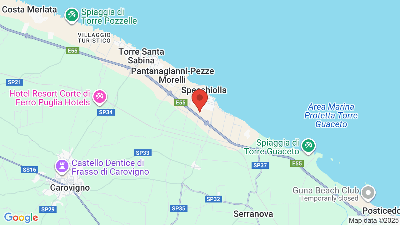 Mappa di Riva Marina Resort