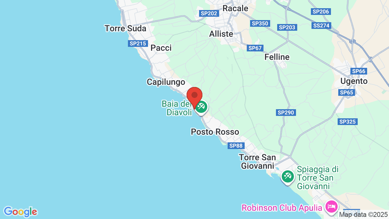 Mappa di Jonico Hotel