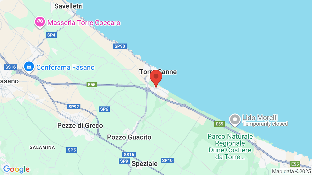 Mappa di Granserena Hotel