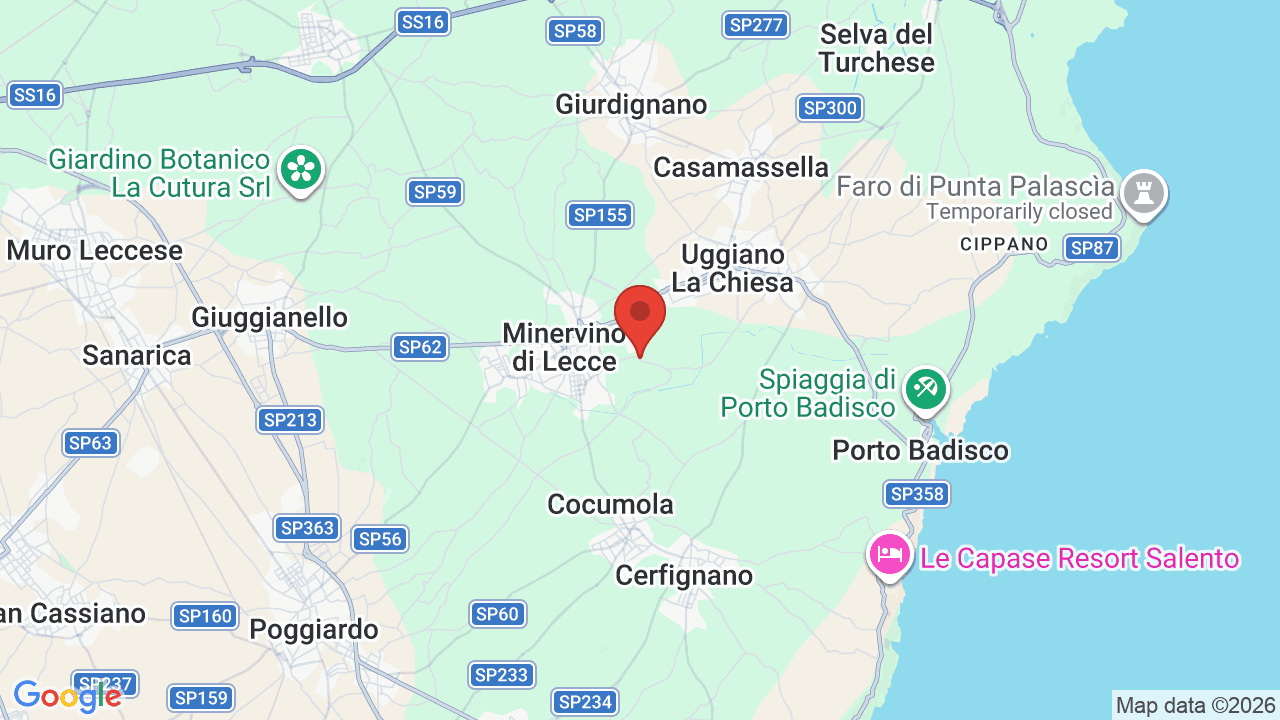 Mappa di Dolmen Sport Resort