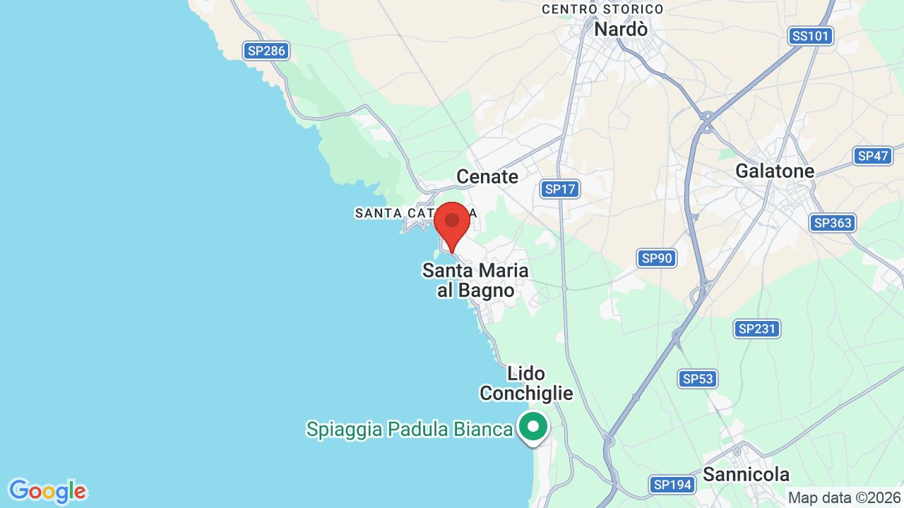Mappa di Grand Hotel Riviera