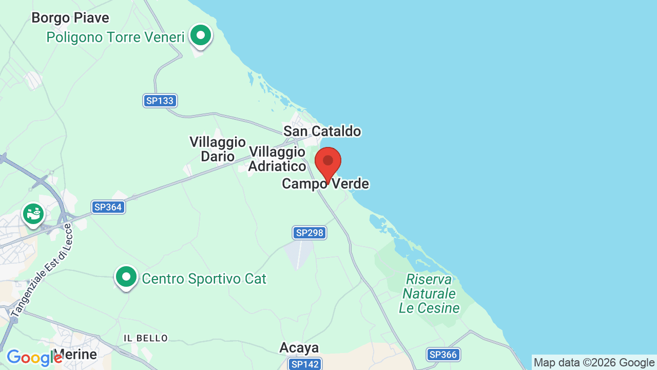 Mappa di Campoverde Village