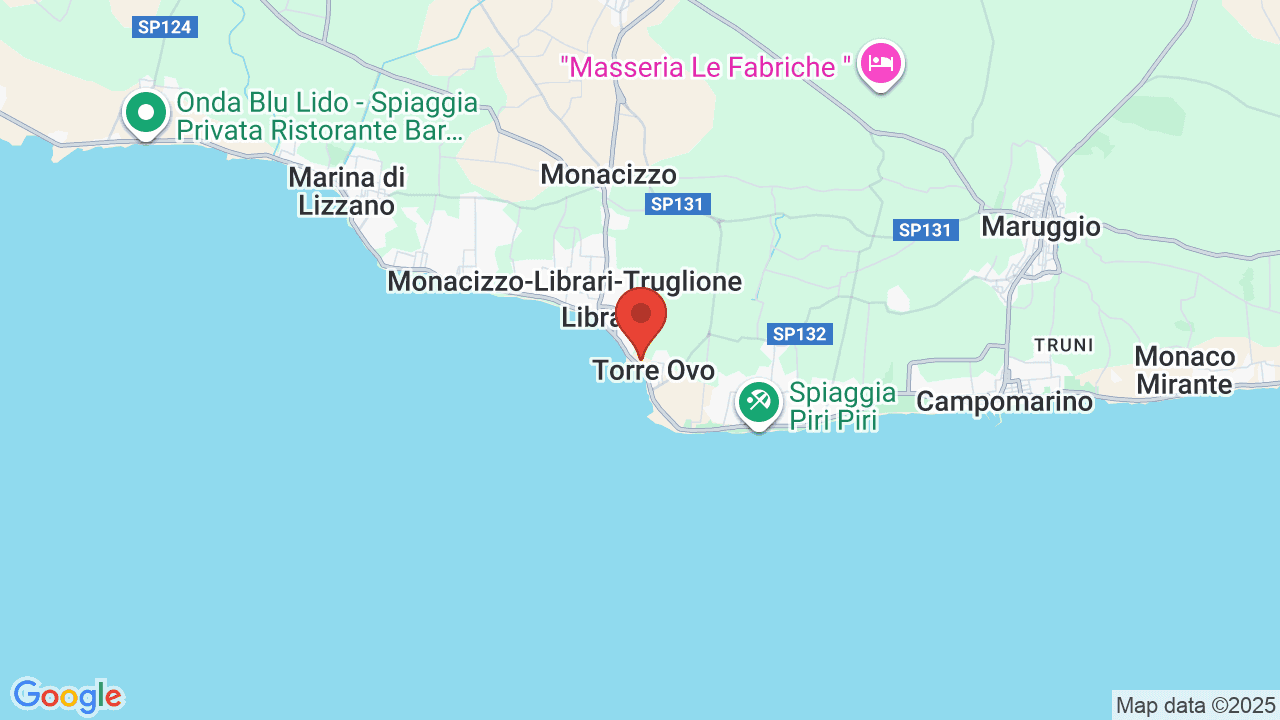 Mappa di Villaggio Eden Residence