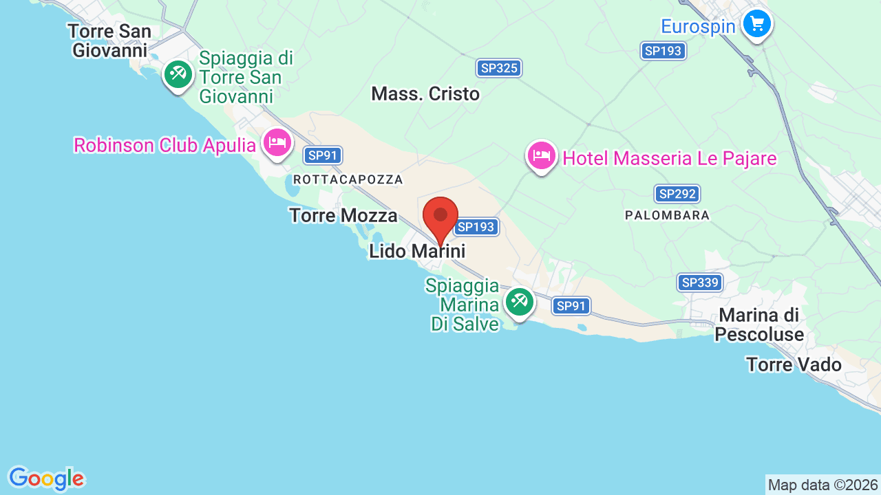 Mappa di Evvai Tenuta Li Tumi