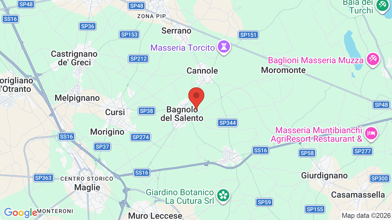 Mappa di Tenuta Pigliano Hotel
