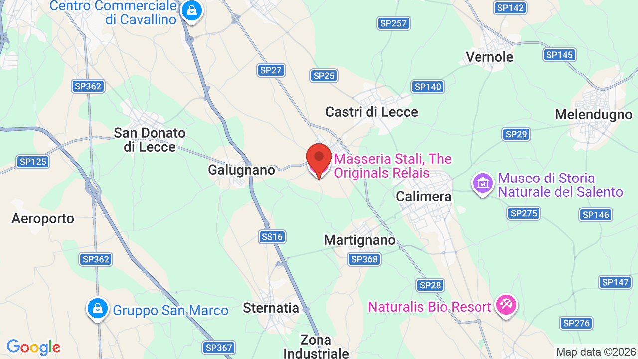 Mappa di Masseria Stali