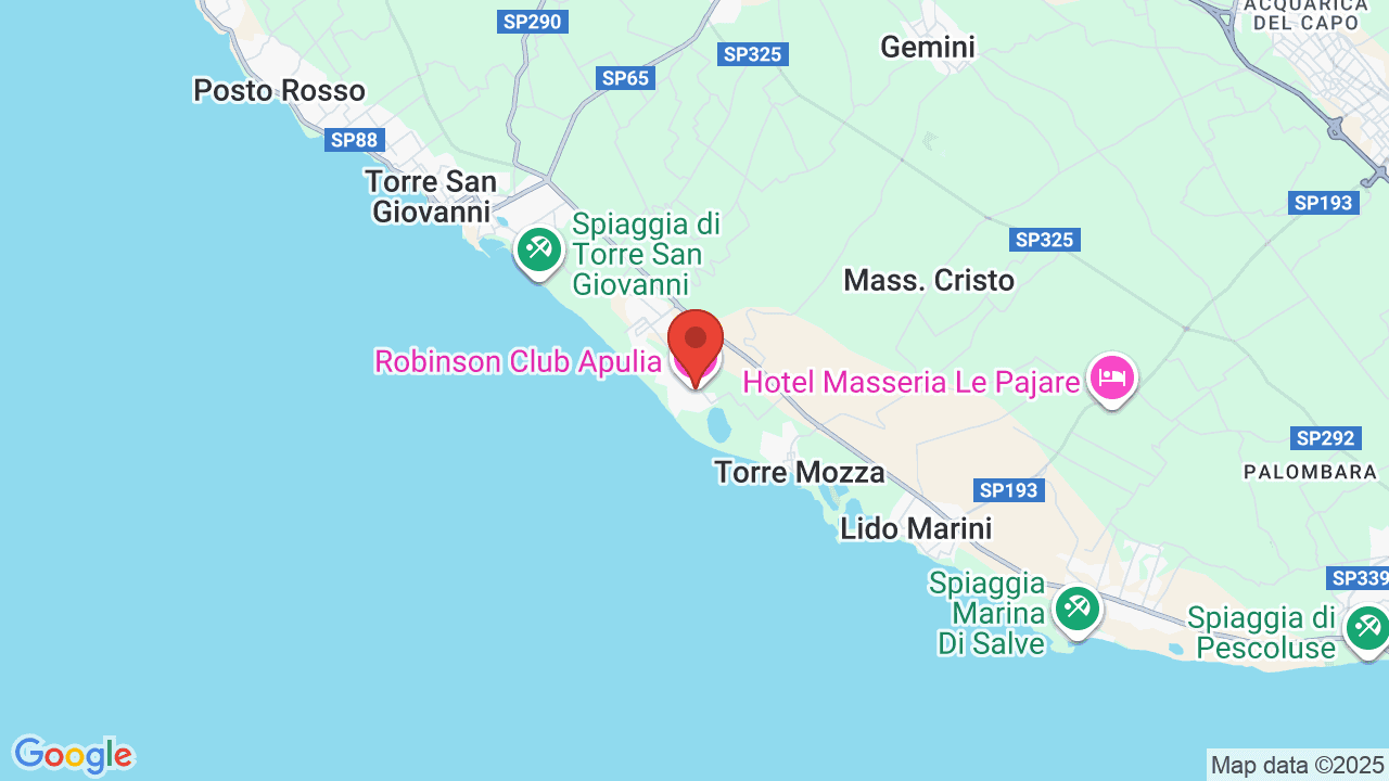 Mappa di Robinson Apulia