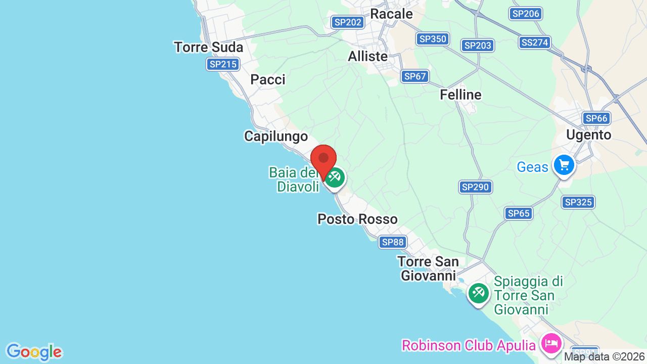 Mappa di Jonico Hotel