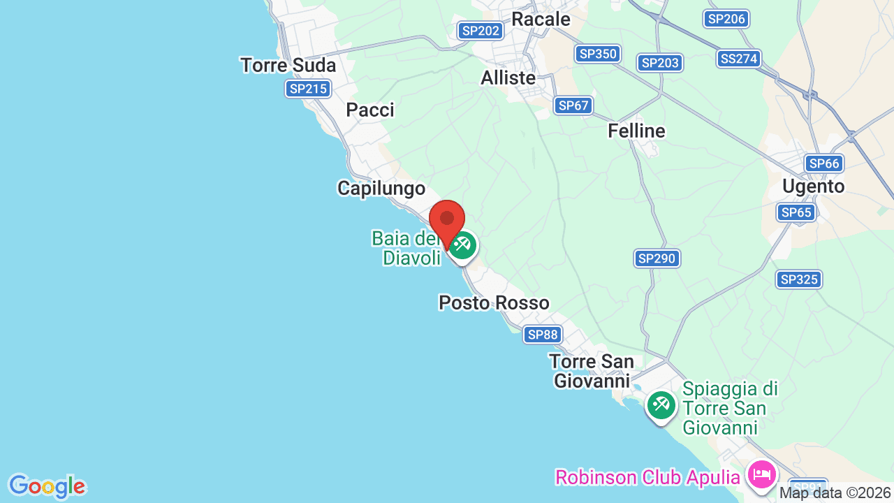 Mappa di Jonico Hotel