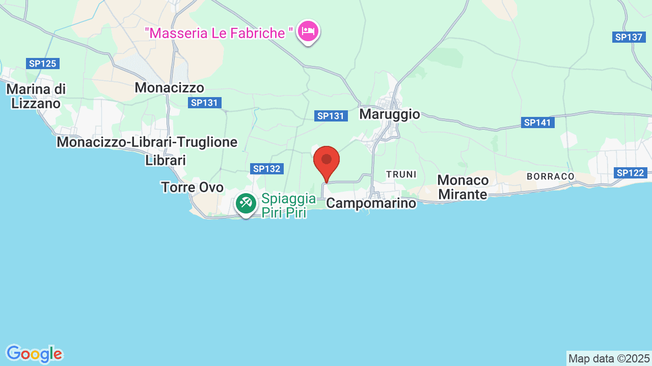 Mappa di Evvai Special Grand Hotel dei Cavalieri