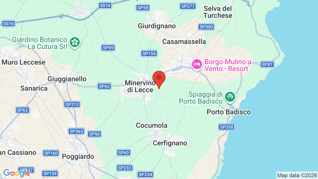 Mappa di Dolmen Sport Resort