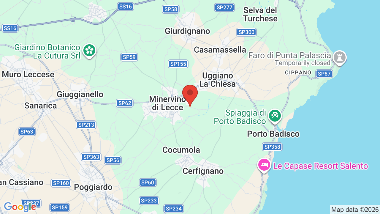 Mappa di Dolmen Sport Resort