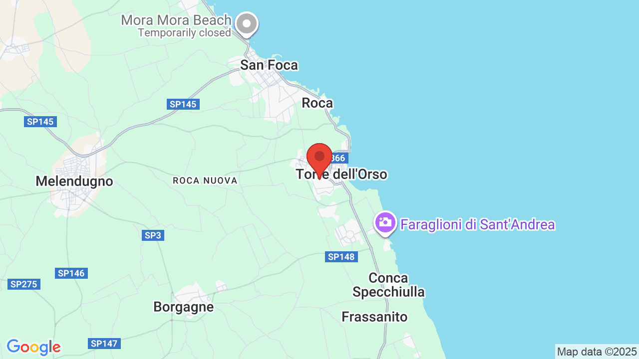 Mappa di The Village Salento