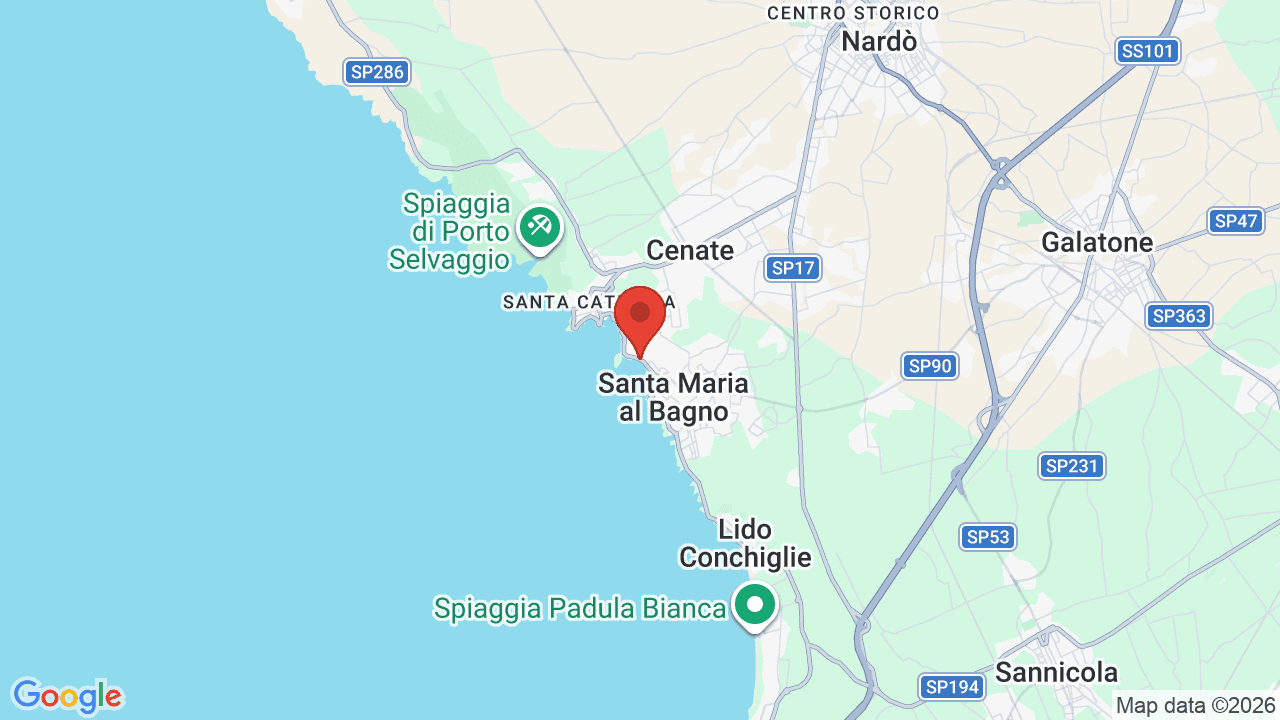 Mappa di Grand Hotel Riviera